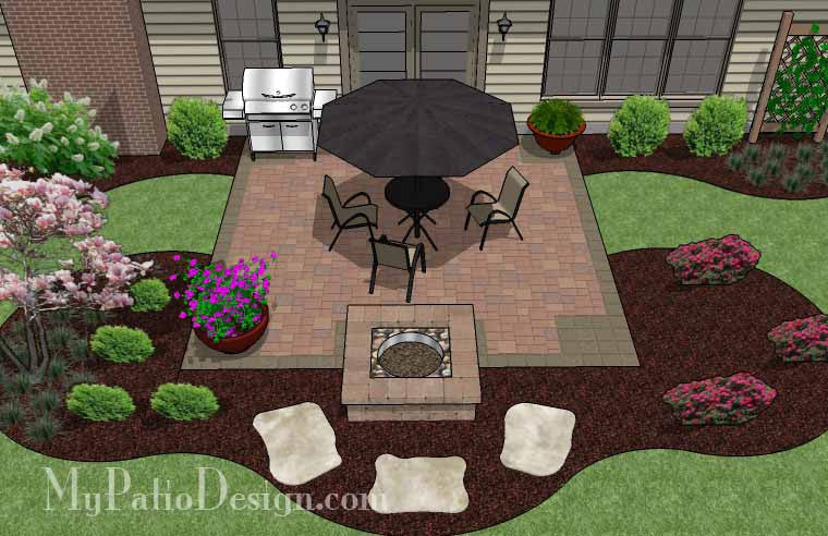 How to Right place and installation Fire pit in Backyard Patio?