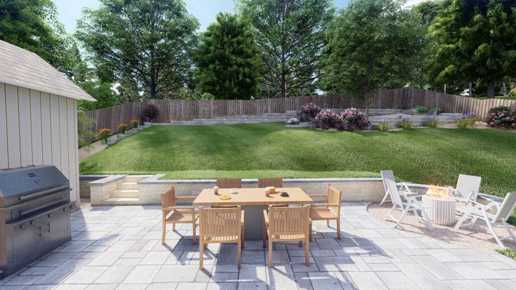 Landscape Design Ideas for Sloped Backyard